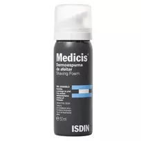 Isdin Medicis Dermofoam skutimosi putos jautriai odai 50ml