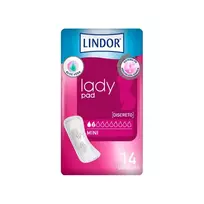 įklotai Hartmann Lindor Lady Pad Mini 2 lašai 14vnt