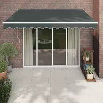 Automatinė ištraukiama markizė, antracito spalvos, 3,5x2,5m