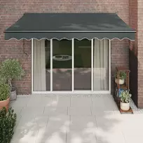 Automatinė ištraukiama markizė, antracito spalvos, 3x2,5m