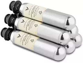 Coravin kapsulės "Pure Sparkling CO2 (20g)", 6 vnt