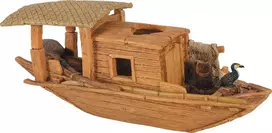 Zolux Aquaristic dekoravimas Žvejybos valtis modelis 1 S