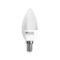 Silver Electronics LED lemputė (žvakė) Sidabrinis Electronics Balta šviesa 6 W 5000 K