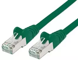 INTELLINET LSOH tinklo kabelis, Cat6, SFTP RJ45 vyriškas / RJ45 vyriškas, 1,0 m (3 pėdos), Žalias, 735322