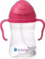 B.BOX BB00502 Vandens butelis su šiaudeliu 240 ml aviečių