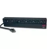 APC Basic Rack-Mount PDU - Maitinimo blokas (montuojamas ant stovo) - 120V AC - 2.4kW - Įvestis, NEMA 5-20 Įvestis - Išvestys: 10 (NEMA 5-20) - 1U - 48.3 cm (19") - 3.7 m laidas - juodas - P/N: SMTL1000RMI2UC, SMX1000C, SMX1