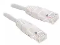 XtendLan Patch kabelis Cat5E, UTP - 0,3 m, pilkas