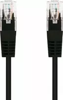 C-TECH kabelis patchcord Cat5e, UTP, juodas, 5m