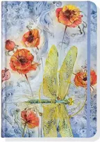 Peter Pauper Press mini indigo užrašų knygelė Dragonfly - 230176