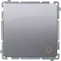 Kontakt Simon Contact-Simon Simon Basic vieno skambučio mygtukas 10AX 250V inox (BMD1.01/21)
