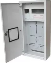 Alfako Metalinis skaitiklio skirstomasis įrenginys elektroniniam skaitikliui 1 X TL 3F + 11 apsaugos užrakto langas RAL 9003A-RZ12E