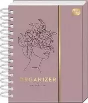 Interdruk Organizer B6/105K na magnes Flower