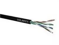 Montavimo kabelis Solarix lauko UTP, Cat5E, laidas, PE, dėžutė 100m SXKD-5E-UTP-PE
