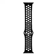 RhinoTech sportinis dirželis Apple Watch 42/44/45mm Juodas ir Baltas