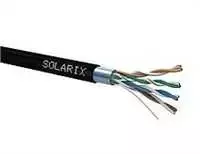 Solarix montavimo kabelis Solarix lauko FTP, Cat5E, laidas, PE, dėžutė 100m SXKD-5E-FTP-PE