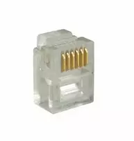 „Solarix“ jungtis RJ12 CAT3 UTP 6p6c ant jungties