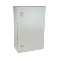 Rittal AX Kompaktiškas korpusas 380x600x210 mm lakštinio plieno su plokščiu montavimu. viengulės durys, 2 svirties spynos 1038 000