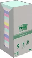 Post It 3M Lipnūs lapeliai Post-it® NATURE, 76x76 mm, 12 x 100 lapų.
