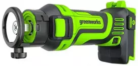 Pjūklas gipsokartono plokštėms pjauti Greenworks G24SS; 24 V (be akumuliatoriaus ir pakrovėjo)