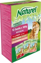 Life Pet Care LIFE CAT NATUREL BOX 12x100g jautiena + triušiena + lašiša