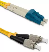 Qoltec Optinio pluošto kabelis LC/UPC-FC/UPC 3m