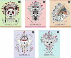 Ziemia Obiecana Notebook A5 / 80K tinklelis Hakun Matata (10vnt.)