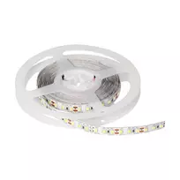Orno Taśma LED apšvietimo juosta baldams ir dekoracijoms sausose patalpose, 5 m ilgio, 60 LED/m, 12 V maitinimo šaltinis, bet kokia šviesos spalva arba balta šviesa nuo šiltos iki neutralios ir šaltos.
