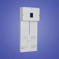 Elektro-Plast skaitiklio plokštė 480 x 200 mm 3F pilka TLR-3F (10.1)