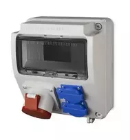 Elektro Plast Nasielsk Elektro-Plast Statybinis skirstomasis skydas 9-modulis 2 x 2P + Z 5P / 32A