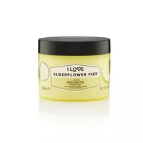 I Love Signature Collection Vegan Hydrating Elderflower Fizz Body Butter, 330 ml
