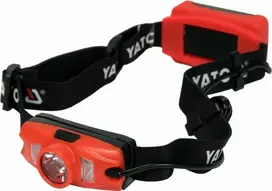 Yato Toya Sa Poland Lempa dedama ant galvos | akumuliatorinė | 500LM / 70 m | LI-ION 3,7V 1000MAH (YT-08596)