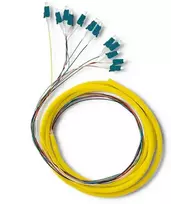Qoltec 12 x LC/UPC optinio pluošto kabeliai 2m G657A2