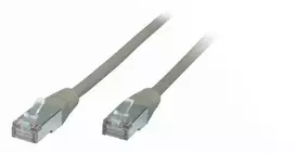 EFB RJ- 45 tinklo kabelis 5 m pilkas, 5E kat., SF / UTP (K5455.5)