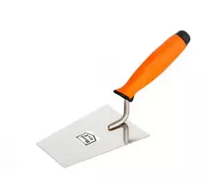 AW-Tools AWTOOLS TRAPEZINĖ MENTELĖ, ŠLIUOTA 180mm, GUMINE RANKENA