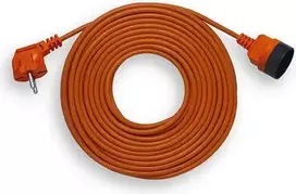 Elgotech OMY sodo minkštiklis 1 b / oranžinis lizdas 15m (KV-1015)