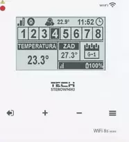 Tech WIFI modulis skirtas elektros pavaros valdymui, baltas (STWIFI8SPWH)