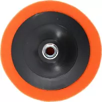 AW-Tools AWTOOLS DISKAS 150mm POLIRAVIMO KEMPINĖ ORANŽINĖ M14 VIDUTINIO KIETUMO