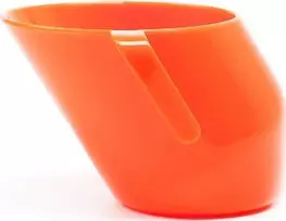 Doidy Cup 050 ORANŽINĖS SPALVOS PUODELIS - ORANŽINIS