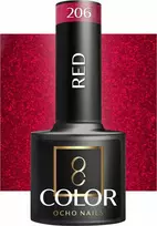 Activeshop Hibridinis nagų lakas Ocho Nails Glitter 206, 5 g