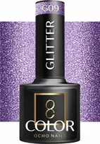 Activeshop Hibridinis nagų lakas Ocho Nails Glitter, G09, 5 g