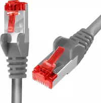 Spacetronik Kabelis RJ45 CAT 6 S/FTP AWG27 LSZH pilka 3m