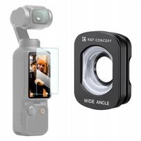 Kf  Szerokokątny 112° Szerokokątny Soczewka Ekrāna aizsargstikls Do Dji Osmo Pocket 3 / 4 / Kf01.2612 | SB11742 | 6942052522311
