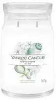 Yankee Candle Aromatinė žvakė Signature large glass Baby Powder 567 g
