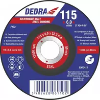 Dedra lifavimo diskas plienui igaubtas 230x60x222