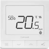 Salus termostats Quantum SQ610 230V, programmējams, balts