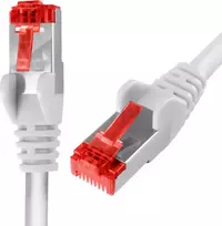 Spacetronik Kabelis RJ45 CAT 6 S/FTP AWG27 LSZH balta 3m