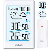 Berdsen Meteorologinė stotelė su ekranu BD-911, balta