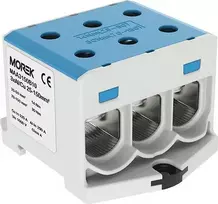 MOREK geležinkelio jungtis 25-150mm2 dangus. 6 skylė AL / CU 1000V TH35 1P MA3150B10 Morek 4351