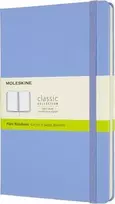 Moleskine MOLESKINE Classic L (13x21 cm) sklandžiai, kietai padengti, hidrangea mėlyna, 240 puslapių, mėlyna
