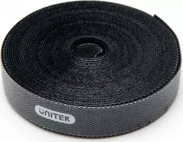 Organizatorius Unitek Velcro Juodas 1 vnt (OT142BK)